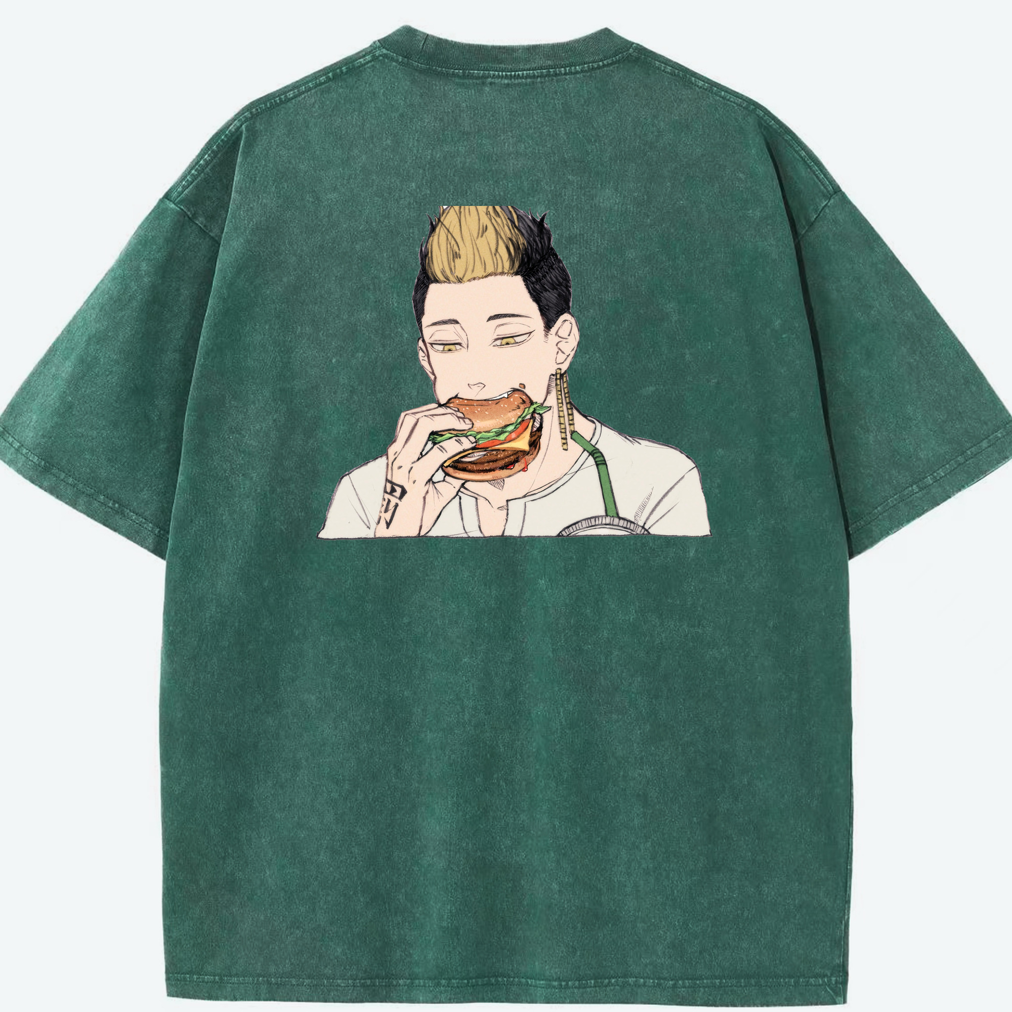 （画像用） 東京リベンジャーズ Tokyo Revengers 綿100% ヴィンテージ風 半袖Tシャツ（背面プリント）